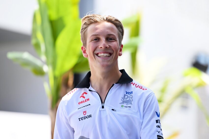 Lawson, ilk defa bir F1 sezonuna normal bir şekilde başlayacağı için mutlu