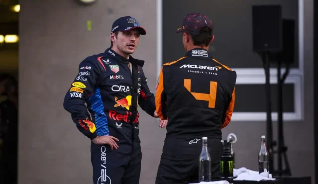 Max Verstappen, Lando Norris, Red Bull Racing, McLaren