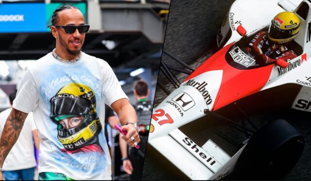 Hamilton, Senna’nın F1 aracını kullanma öncesinde duygusal