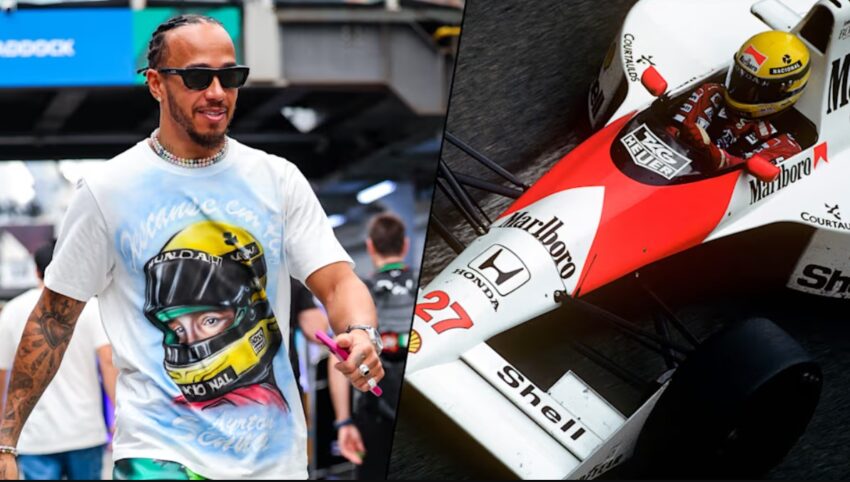 Hamilton, Senna’nın F1 aracını kullanma öncesinde duygusal