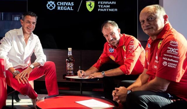 Ferrari, Chivas Regal ile sponsorluk anlaşması imzaladı