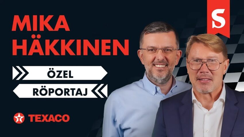 Serhan Acar’ın efsane F1 şampiyonu Mika Hakkinen ile röportajından öne çıkanlar