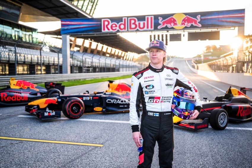 WRC şampiyonu Rovanpera, Red Bull F1 aracını test etti