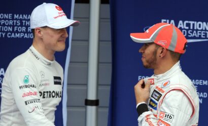 Michael Schumacher, Lewis Hamilton
