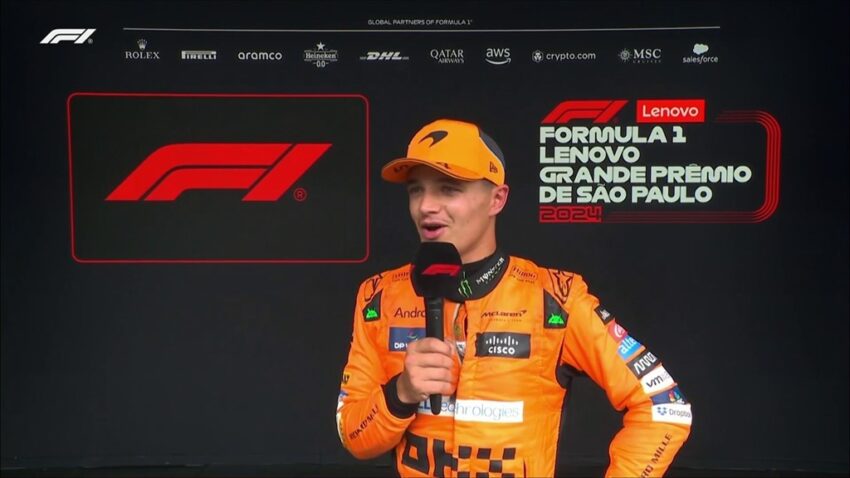 Norris: “Sıralamaların başında zorlanıyordum ancak şimdi pole pozisyonundayım…”