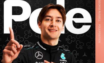 George Russell, pole