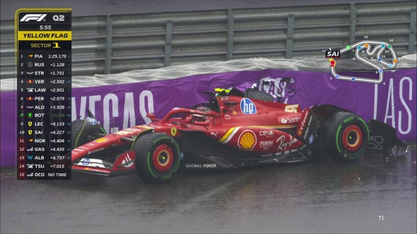 Resmi: Sainz, Brezilya GP’ye pit yolundan başlayacak!