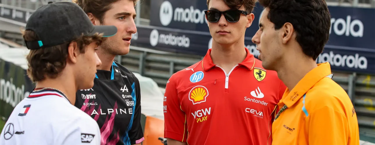 2025 F1 çaylak pilotları