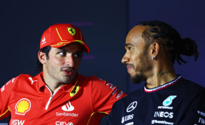 Carlos Sainz, Lewis Hamilton