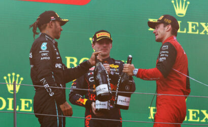 Podium at F1 Grand Prix of Austria