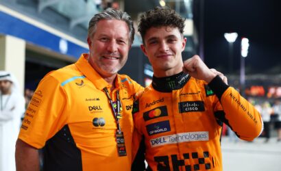 Zak Brown, Lando Norris, McLaren