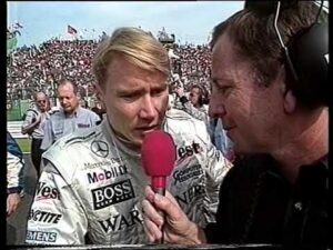 Martin Brundle, Mika Hakkinen