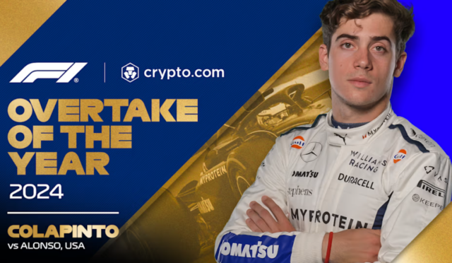 Franco Colapinto’nun Fernando Alonso’yu geçişi, 2024 F1 sezonunun en iyi geçişi seçildi