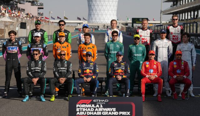 F1 pilotları, 2024 sezonu kapanış fotoğrafını çektirdiler