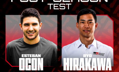 Haas, Esteban Ocon, Ryo Hirakawa