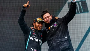 Lewis Hamilton, Toto Wolff, Mercedes