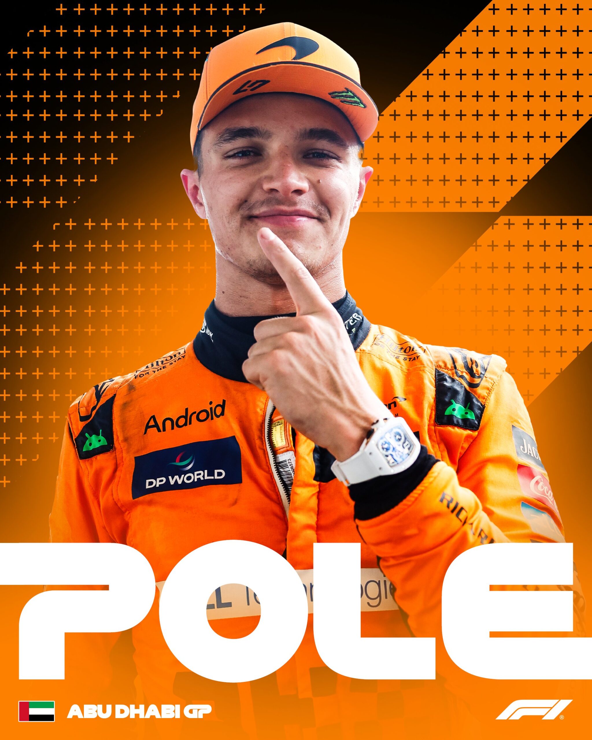 F1 2024 Abu Dabi GP: Sezonun son pole pozisyonu Norris’in, McLaren ilk iki sırada!