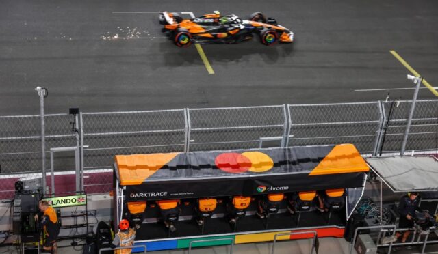 McLaren aracının yavaşlamasında rüzgar etkili olmuş