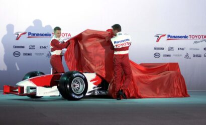 Toyota TF102 lansman