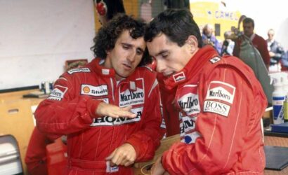 Alain Prost, Ayrton Senna
