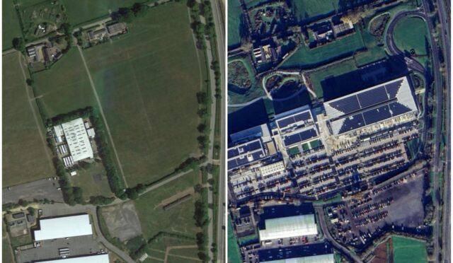 Aston Martin, F1 kampüsünün büyümesini havadan görüntüledi