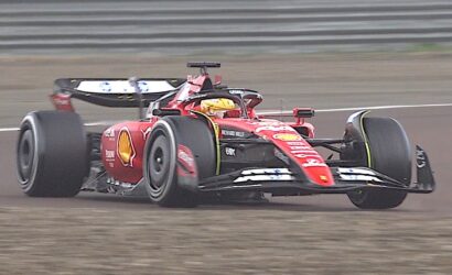 Lewis Hamilton, Ferrari F1 testi