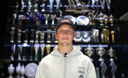 Liam Lawson Visits Oracle Red Bull Racing Factory