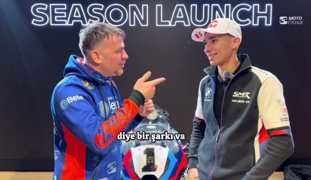 Toprak Razgatlıoğlu ile 2025 BMW lansmanı röportajı