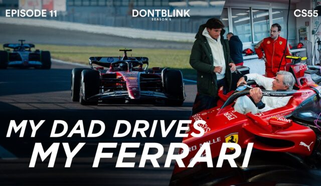 Carlos Sainz: “Babam, benim Ferrari’mi sürüyor”