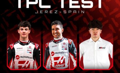 Haas F1, test programı