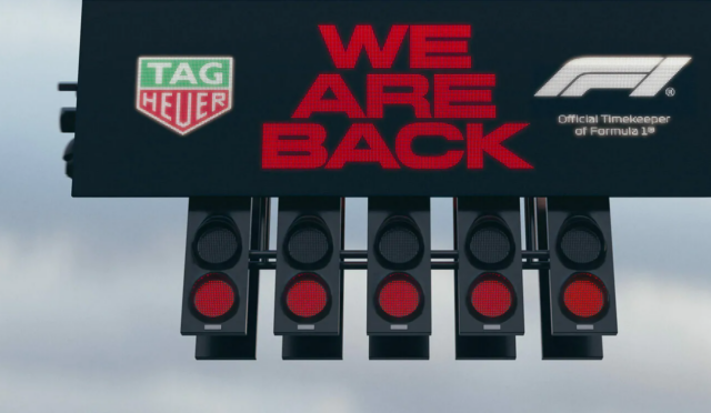 Tag Heuer, resmi saat sponsoru olarak F1’e geri döndü
