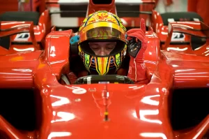 Valentino Rossi, Ferrari F1 test