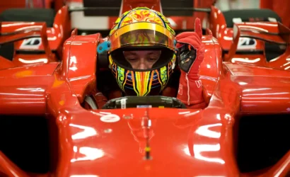 Valentino Rossi, Ferrari F1 test