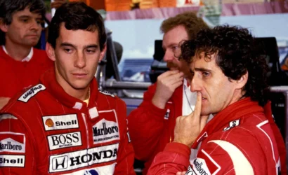 Alain Prost Ayrton Senna McLaren