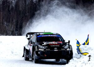 Elfyn Evans Toyota İsveç Rallisi