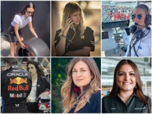F1de çalışan kadınlar
