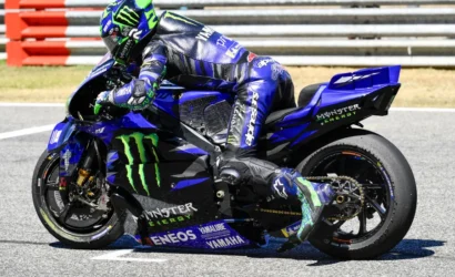 Fabio Quartararo start Crashnet