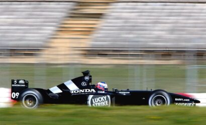 Jenson Button Bar Honda 2004 F1 testi