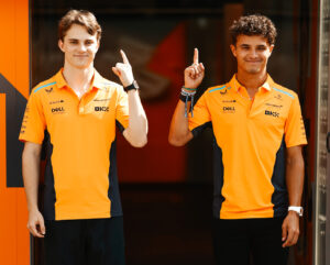 Lando Norris Oscar Piastri McLaren