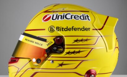 Lewis Hamilton, 2025 Ferrari kaskı (9)