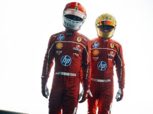 Lewis Hamilton Charles Leclerc Ferrari