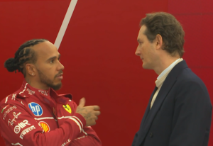 Lewis Hamilton, John Elkann, Ferrari