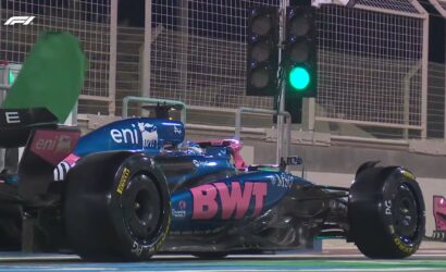 Pierre Gasly, Alpine, pit, yeşil ışık
