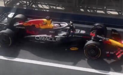 Red Bull RB21 pist üstü