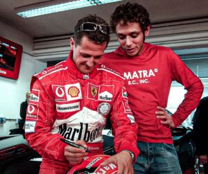 Michael Schumacher, Valentino Rossi, Ferrari