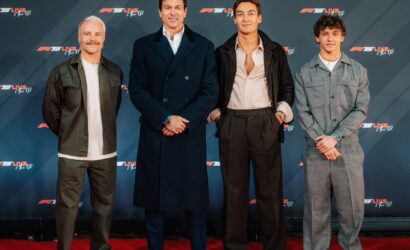 Toto Wolff, George Russell, Valtteri Bottas, Kimi Antonelli, Mercedes