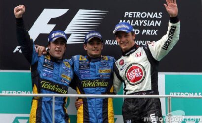 2006 Malezya GP podyumu