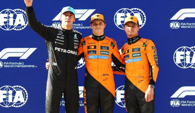 Oscar Piastri ilk kez pole pozisyonunda, George Russell 2.! – 2025 Çin GP