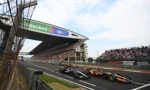 2025 Çin GP start, Oscar Piastri, George Russell, Lando Norris