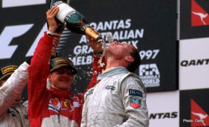 David Coulthard, McLaren, 1997 Avustralya GP, Michael Schumacher, Ferrari